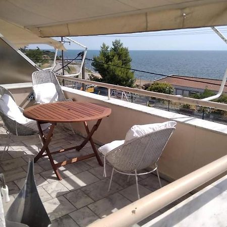 ניאה מיכאניונה Super View Seafront Apartment מראה חיצוני תמונה