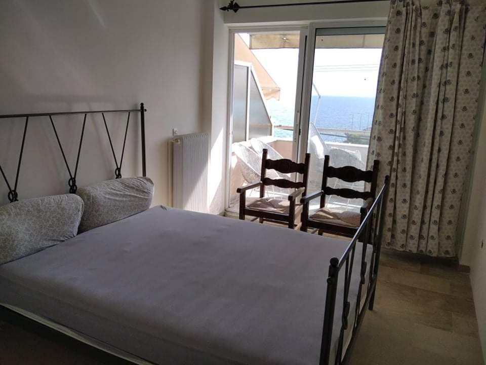 ניאה מיכאניונה Super View Seafront Apartment מראה חיצוני תמונה