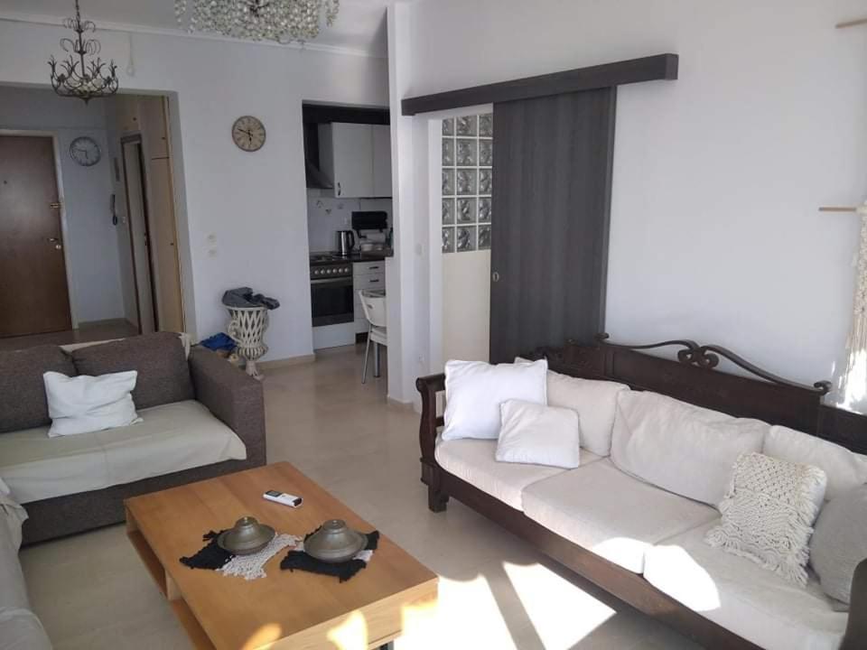 ניאה מיכאניונה Super View Seafront Apartment מראה חיצוני תמונה